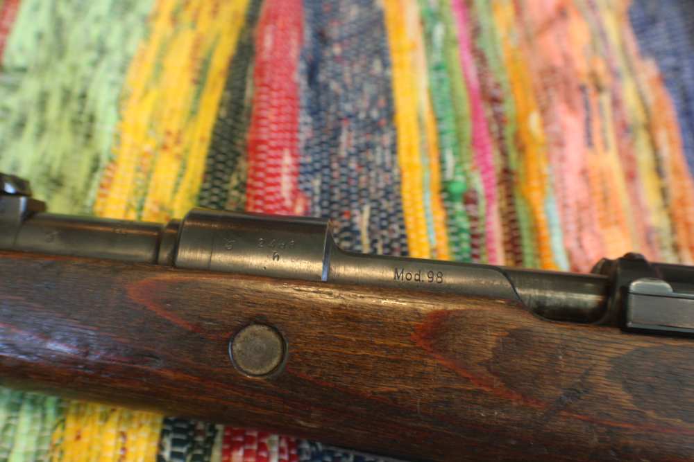 Gustoff Werke Gewehr 98K RARE BCD MARKED 1942. Duffle bag cut bring back -img-24