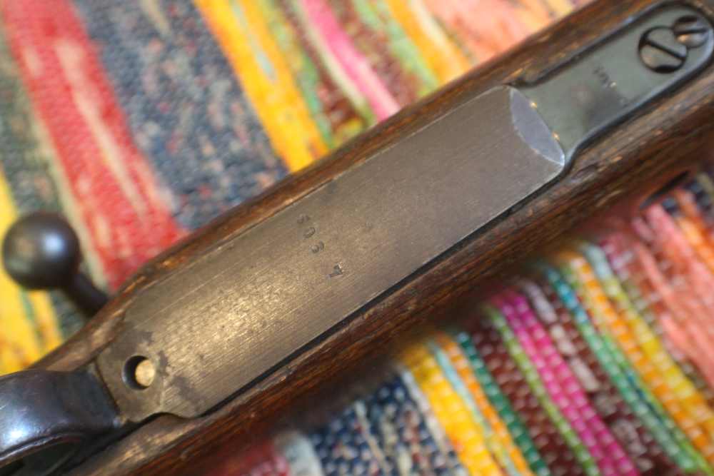 Gustoff Werke Gewehr 98K RARE BCD MARKED 1942. Duffle bag cut bring back -img-14
