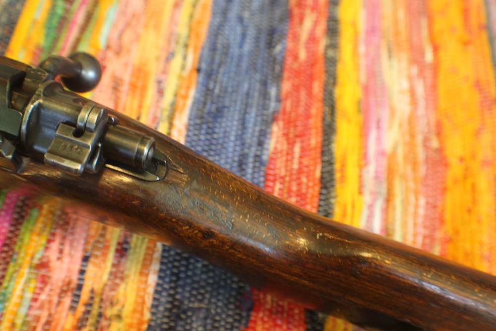Gustoff Werke Gewehr 98K RARE BCD MARKED 1942. Duffle bag cut bring back -img-31
