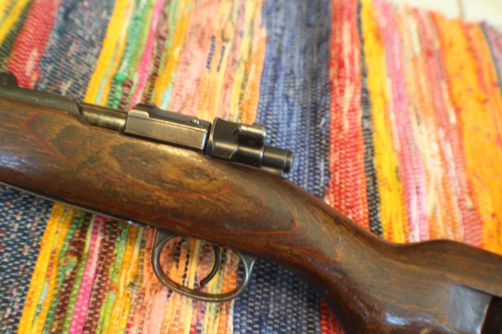 Gustoff Werke Gewehr 98K RARE BCD MARKED 1942. Duffle bag cut bring back -img-22