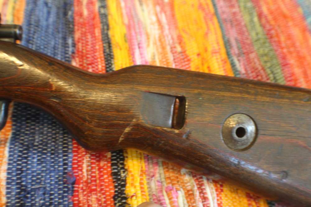 Gustoff Werke Gewehr 98K RARE BCD MARKED 1942. Duffle bag cut bring back -img-21