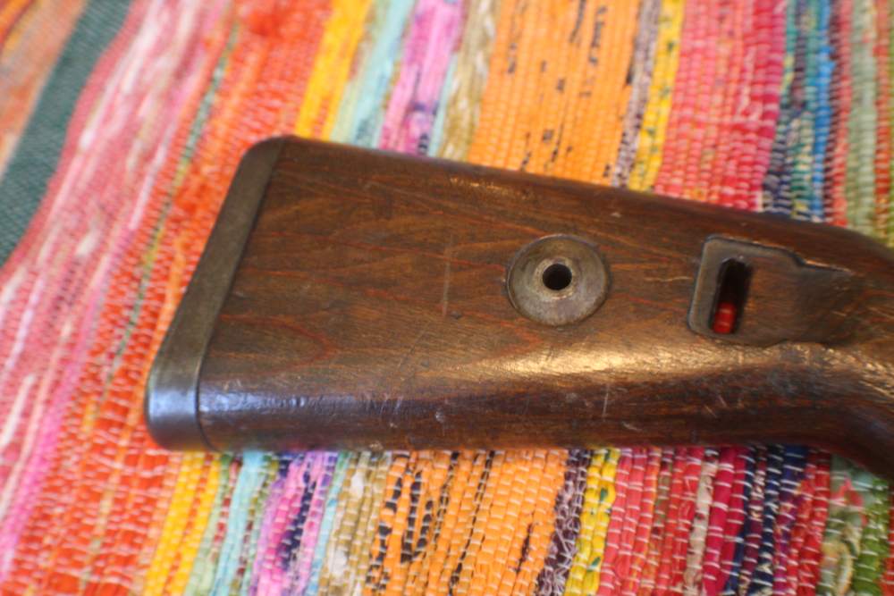 Gustoff Werke Gewehr 98K RARE BCD MARKED 1942. Duffle bag cut bring back -img-2