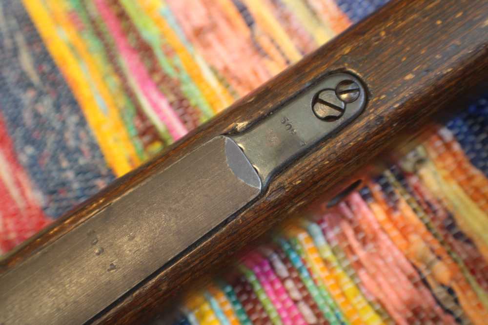 Gustoff Werke Gewehr 98K RARE BCD MARKED 1942. Duffle bag cut bring back -img-15