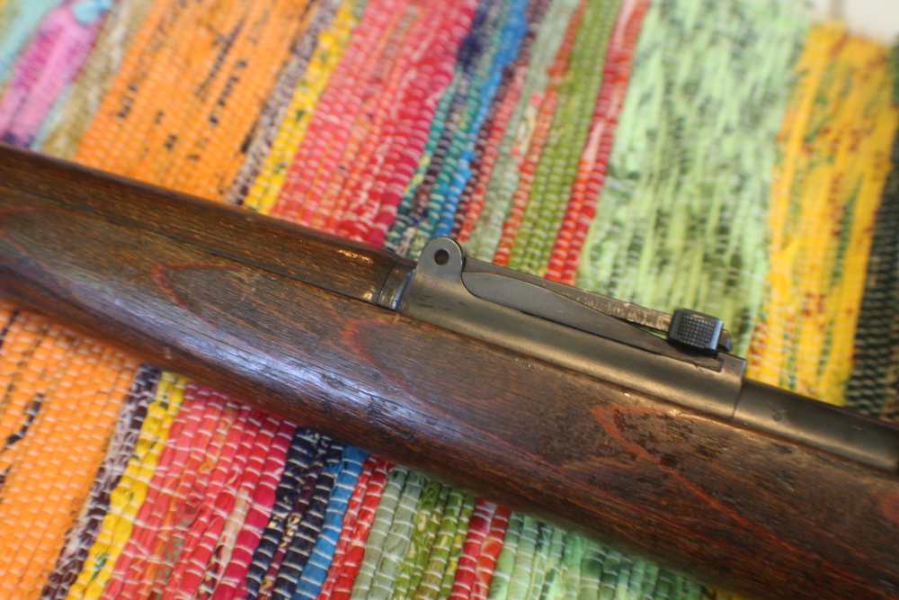 Gustoff Werke Gewehr 98K RARE BCD MARKED 1942. Duffle bag cut bring back -img-26