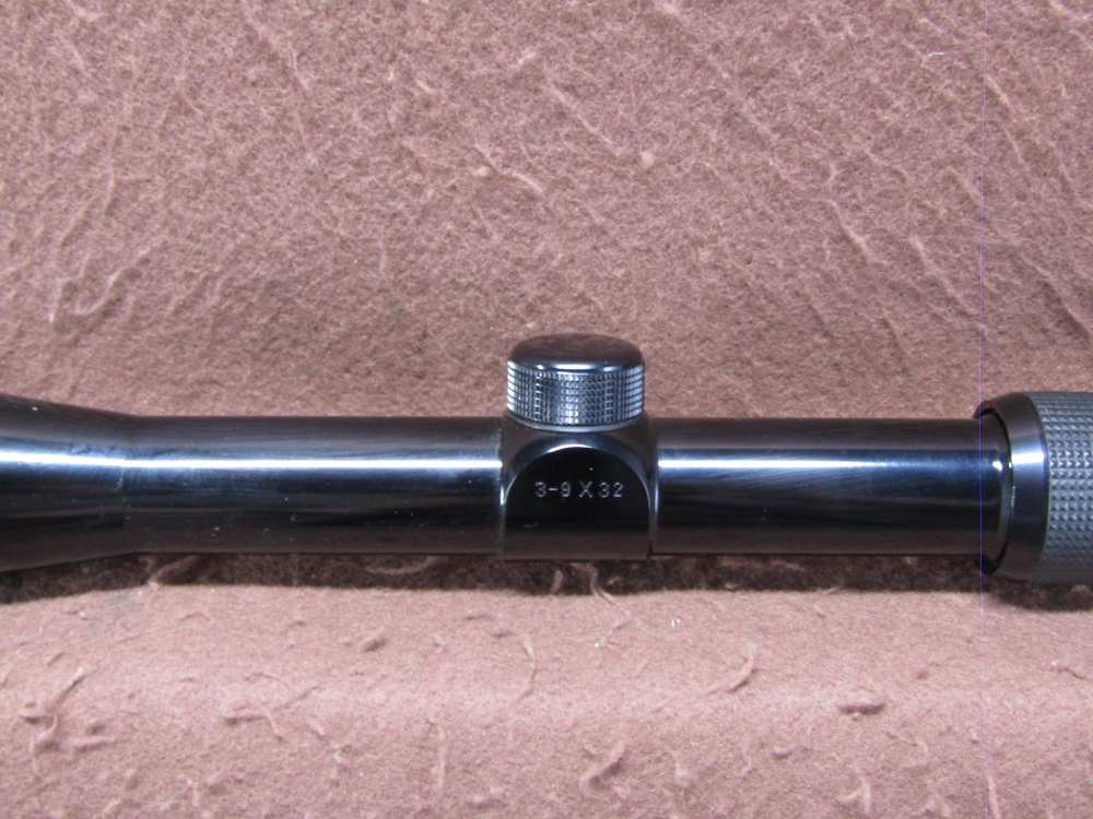 Tasco 3-9x32 mm Rifle Scope Duplex 1" 12 5/8" Long Gloss Black-img-2