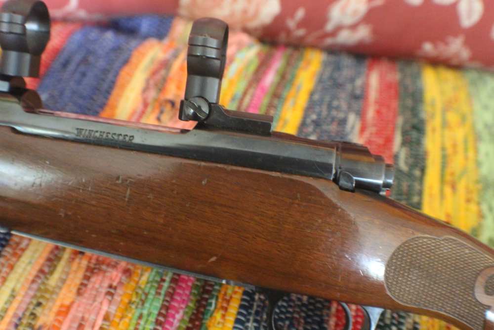 Winchester Model 70 Classic Featherweight 270 Winchester /22" FLuer De Lis -img-39
