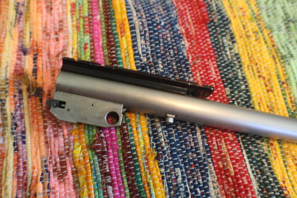 10 inch 22 LR Match Thompson Center T/C Contender Barrel. Stainless -img-12
