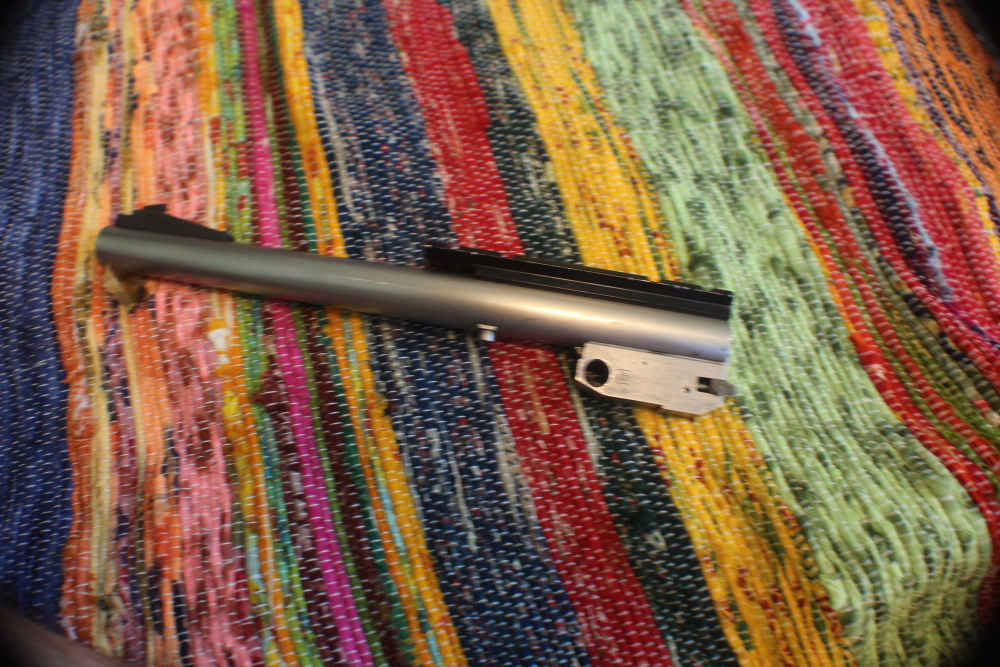 10 inch 22 LR Match Thompson Center T/C Contender Barrel. Stainless -img-2