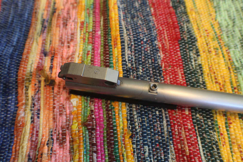 10 inch 22 LR Match Thompson Center T/C Contender Barrel. Stainless -img-15