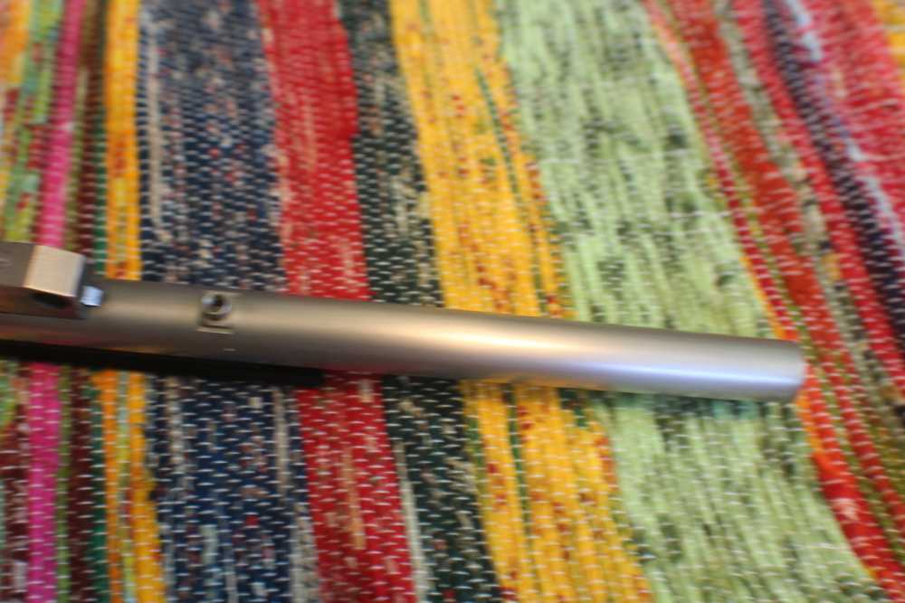 10 inch 22 LR Match Thompson Center T/C Contender Barrel. Stainless -img-16