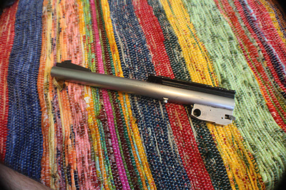 10 inch 22 LR Match Thompson Center T/C Contender Barrel. Stainless -img-1