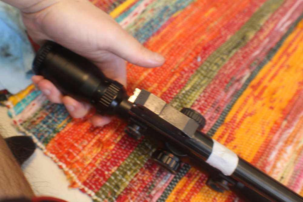 21 inch 22 LR Match Thompson Center T/C Contender Barrel with Scope-img-15