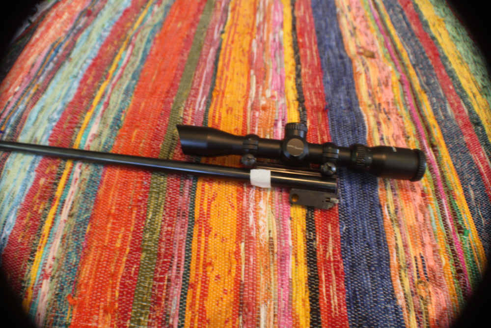 21 inch 22 LR Match Thompson Center T/C Contender Barrel with Scope-img-26