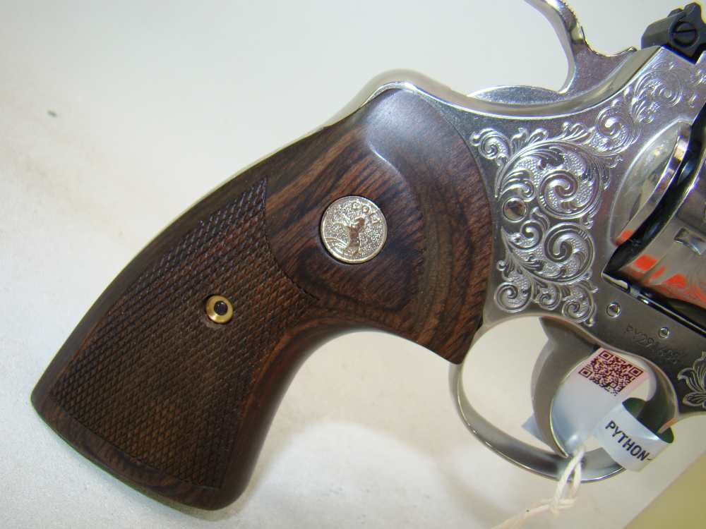 COLT Python Fully Engraved NEW IN BOX 6 inch Stainless-img-20