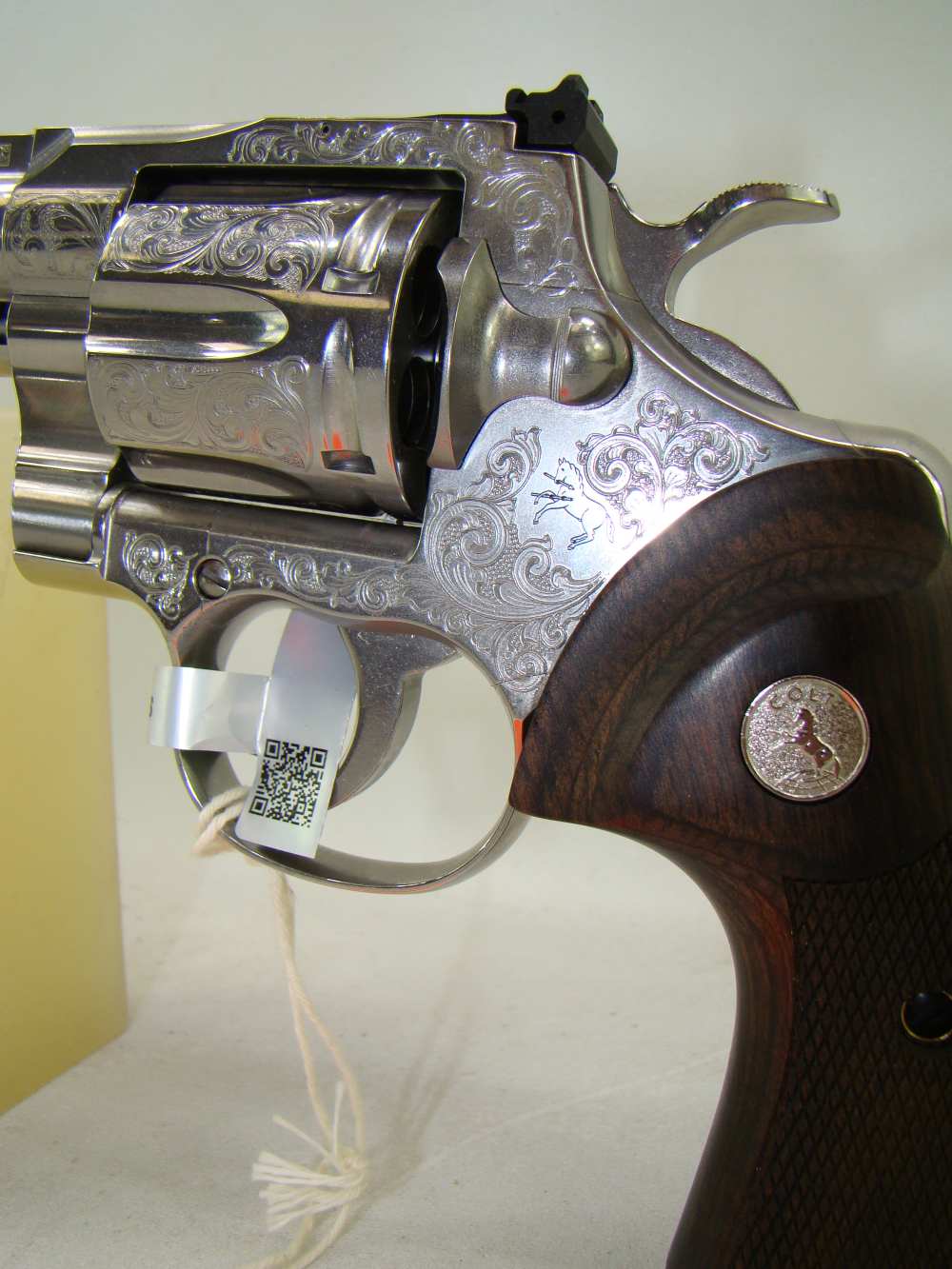 COLT Python Fully Engraved NEW IN BOX 6 inch Stainless-img-10