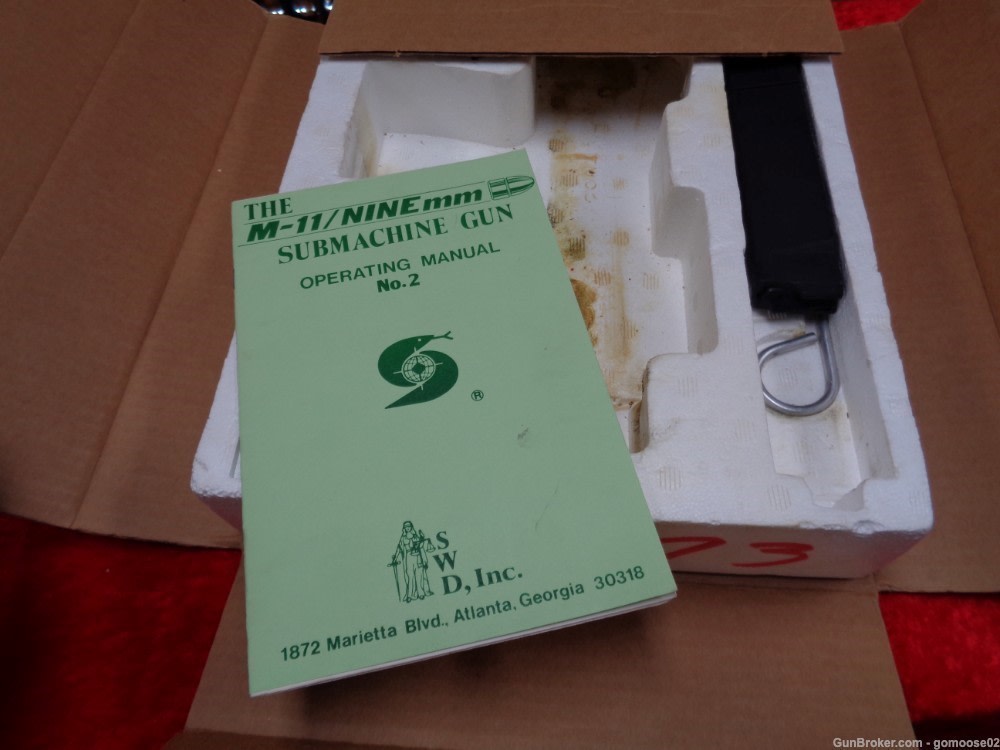 TRANSFERABLE SWD Cobray M-11 NINE 9mm Machine Gun SMG Mac M11 BOX WE TRADE!-img-13