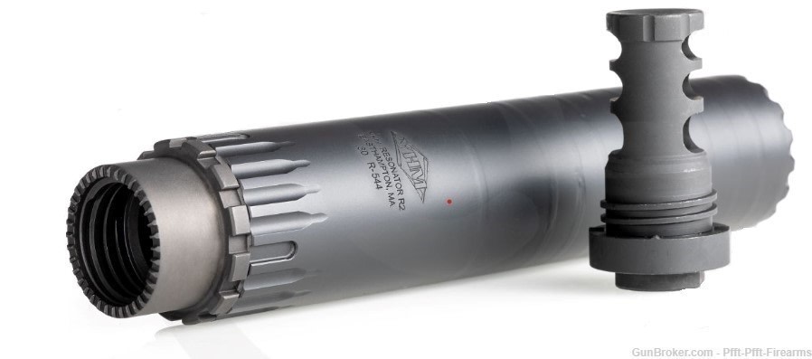 Yankee Hill Machine Resonator R2 Suppressor. QD Mount and tools included.-img-1