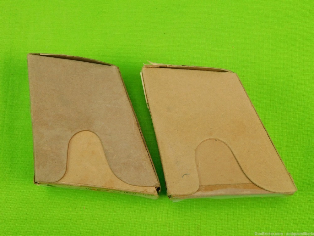 Set 2 German Austrian WW2 Steyr Mannlicher 8 X 56 10 Round Ammo Box w Clips-img-5
