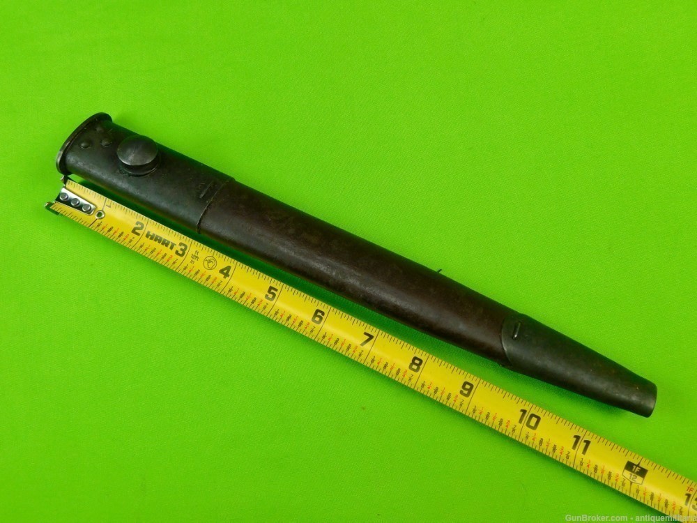 RARE Australian Owen Sub Machine Gun Bayonet Knife Scabbard Sheath B-img-10