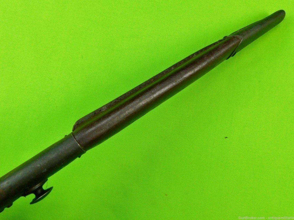 RARE Australian Owen Sub Machine Gun Bayonet Knife Scabbard Sheath B-img-9