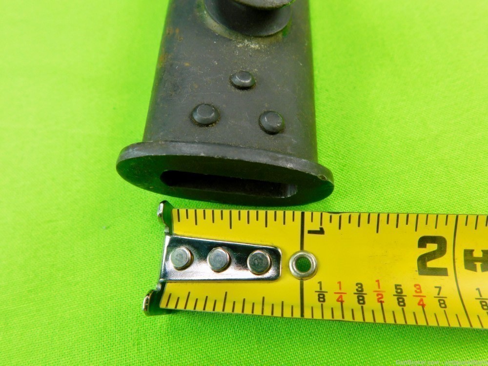 RARE Australian Owen Sub Machine Gun Bayonet Knife Scabbard Sheath A-img-11