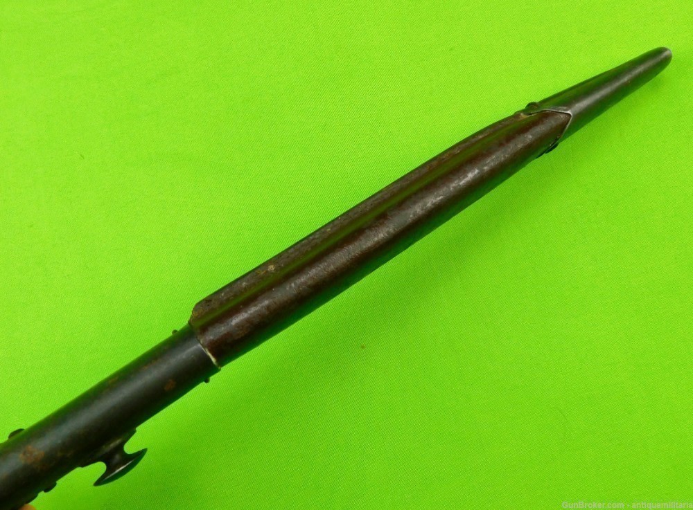 RARE Australian Owen Sub Machine Gun Bayonet Knife Scabbard Sheath A-img-9