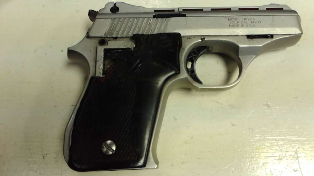 Phoenix Arms Pistol HP22a Nickle (parts gun)-img-1
