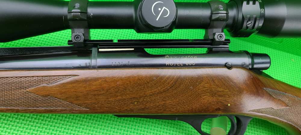 REMINGTON 660 * 222 REM * DISCONTINUED DOG LEG BOLT ACTION + SCOPE 20" BRL -img-3