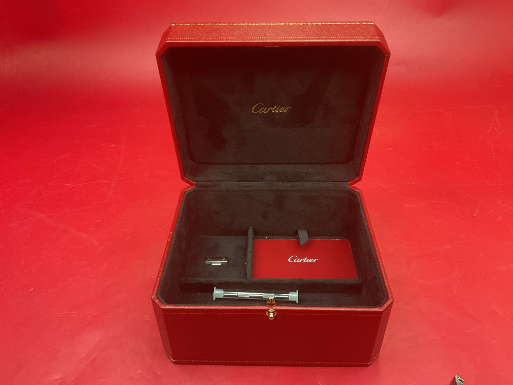 CARTIER SANTOS DE CARTIER 39.8MM 18K YELLOW GOLD & STAINLESS - FULL SET -img-83