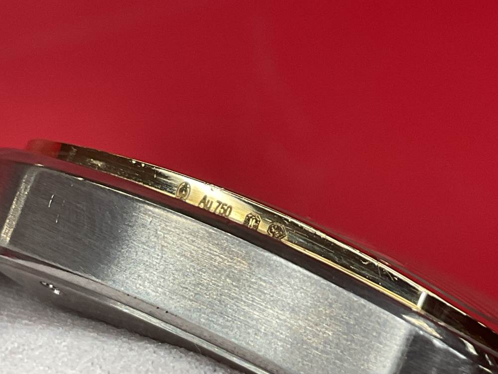 CARTIER SANTOS DE CARTIER 39.8MM 18K YELLOW GOLD & STAINLESS - FULL SET -img-64