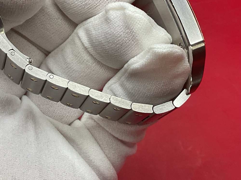 CARTIER SANTOS DE CARTIER 39.8MM 18K YELLOW GOLD & STAINLESS - FULL SET -img-49