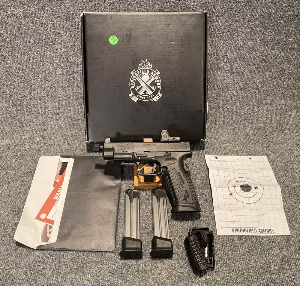 Springfield XD-M Elite Trijicon Optic Ready Threaded Match Barrel unfired-img-0