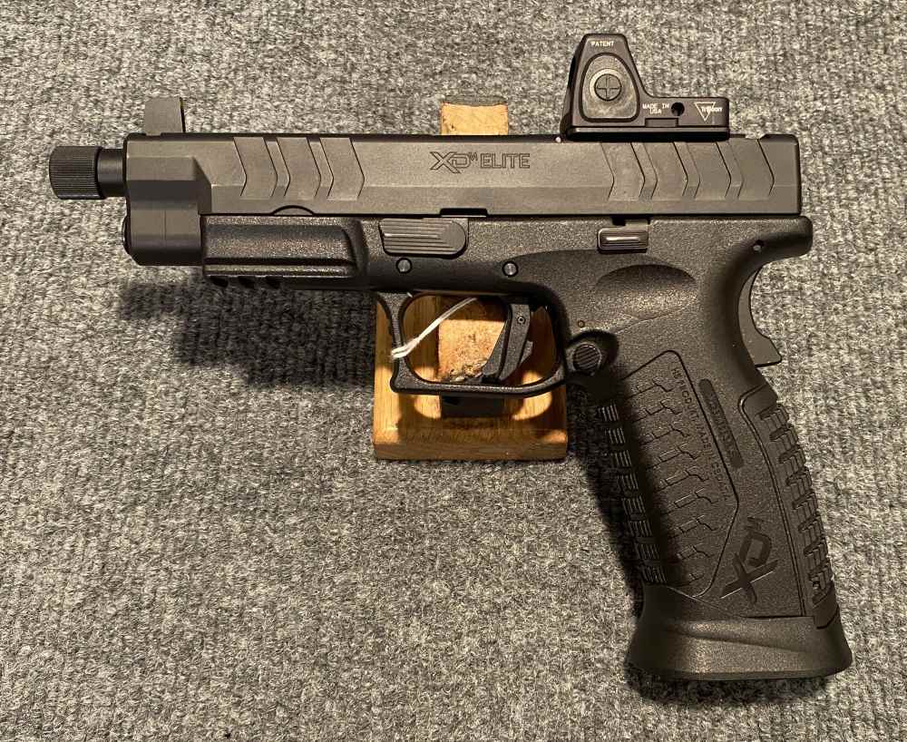 Springfield XD-M Elite Trijicon Optic Ready Threaded Match Barrel unfired-img-1
