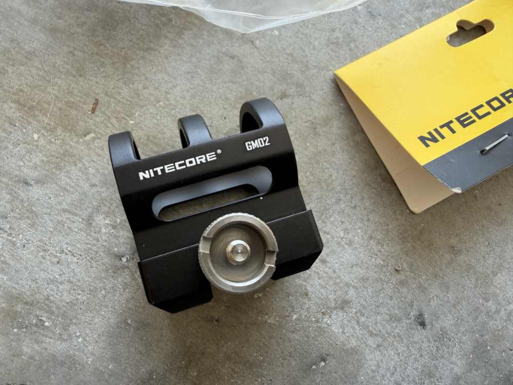 Nitecore GM02 Pro (25.8mm - 26.5mm Diameter) Mount for Tactical Flashlights-img-0
