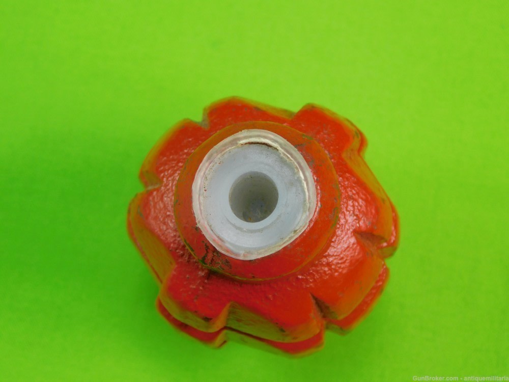 Vintage East German Inert Training Practice Grenade-img-4