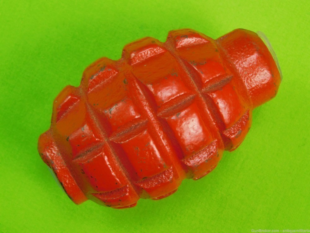 Vintage East German Inert Training Practice Grenade-img-0