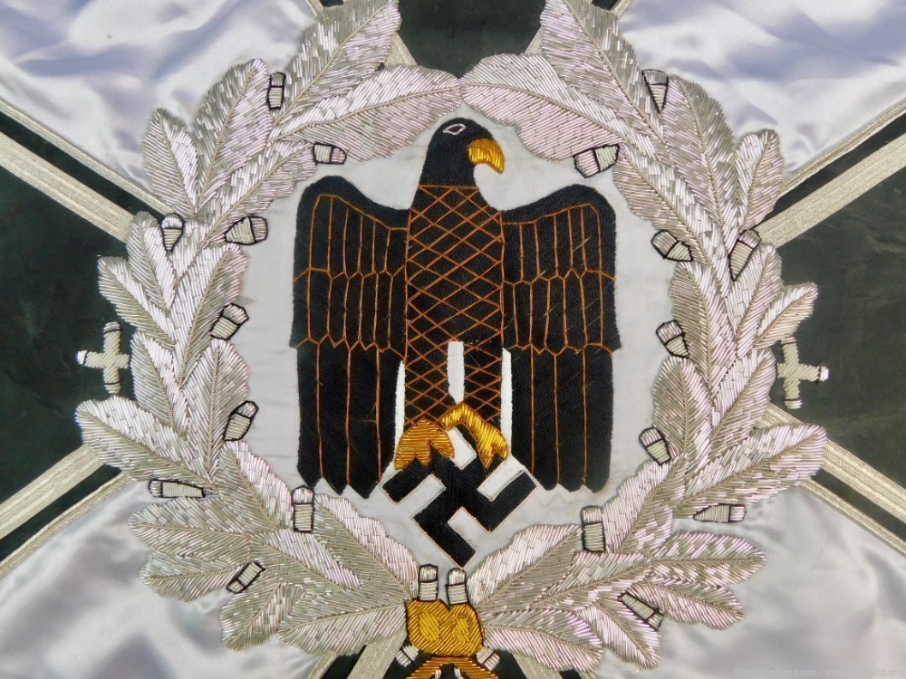 Silk Quality Reproduction of German Germany WW2  Flag Banner-img-2