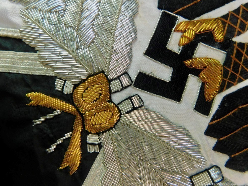 Silk Quality Reproduction of German Germany WW2  Flag Banner-img-8