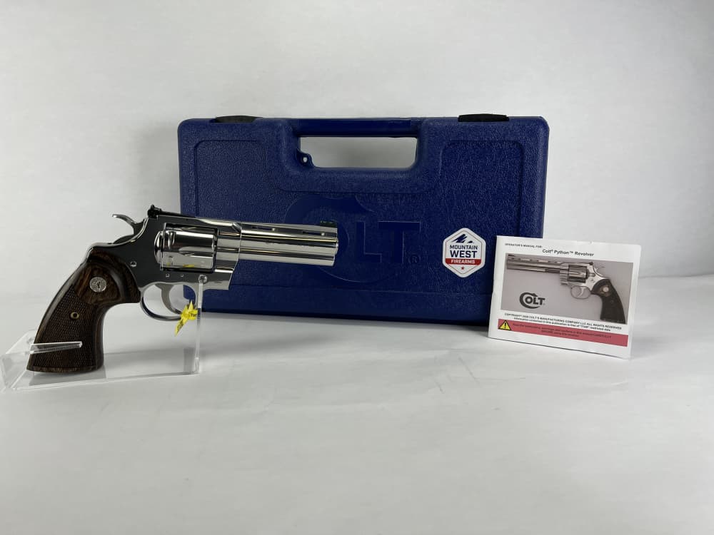 Colt Python 4.25" Stainless – BRAND NEW IN BOX-img-9