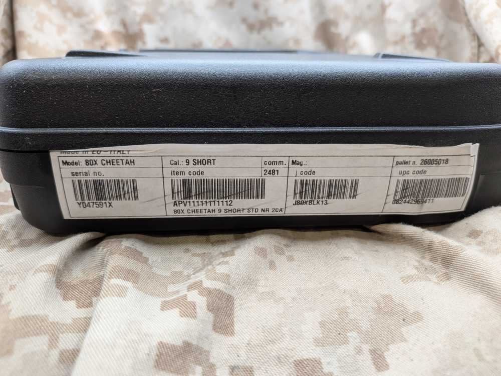 Beretta 80X Cheetah .380 ACP DA/SA NEW Optics Ready-img-3
