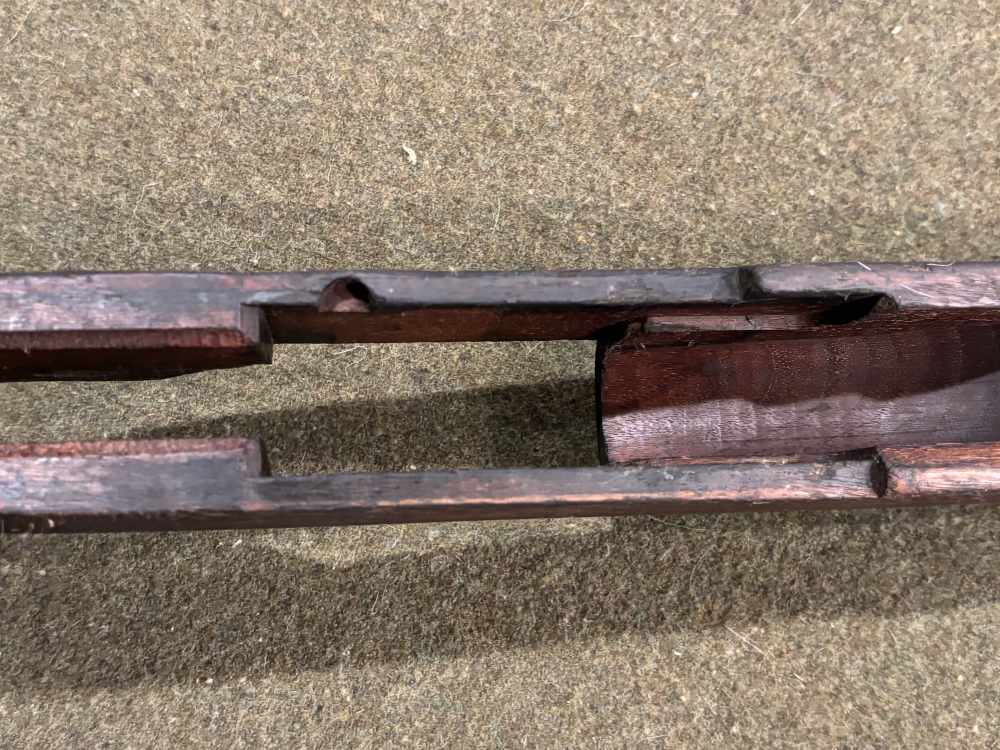 WWII USGI M1 Garand Springfield Armory Stock - Inspection Proof Marks -img-50