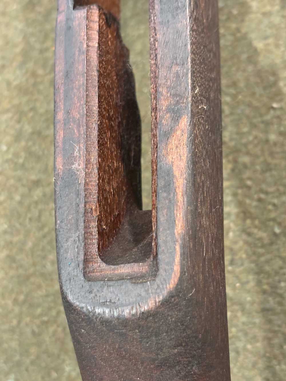 WWII USGI M1 Garand Springfield Armory Stock - Inspection Proof Marks -img-73