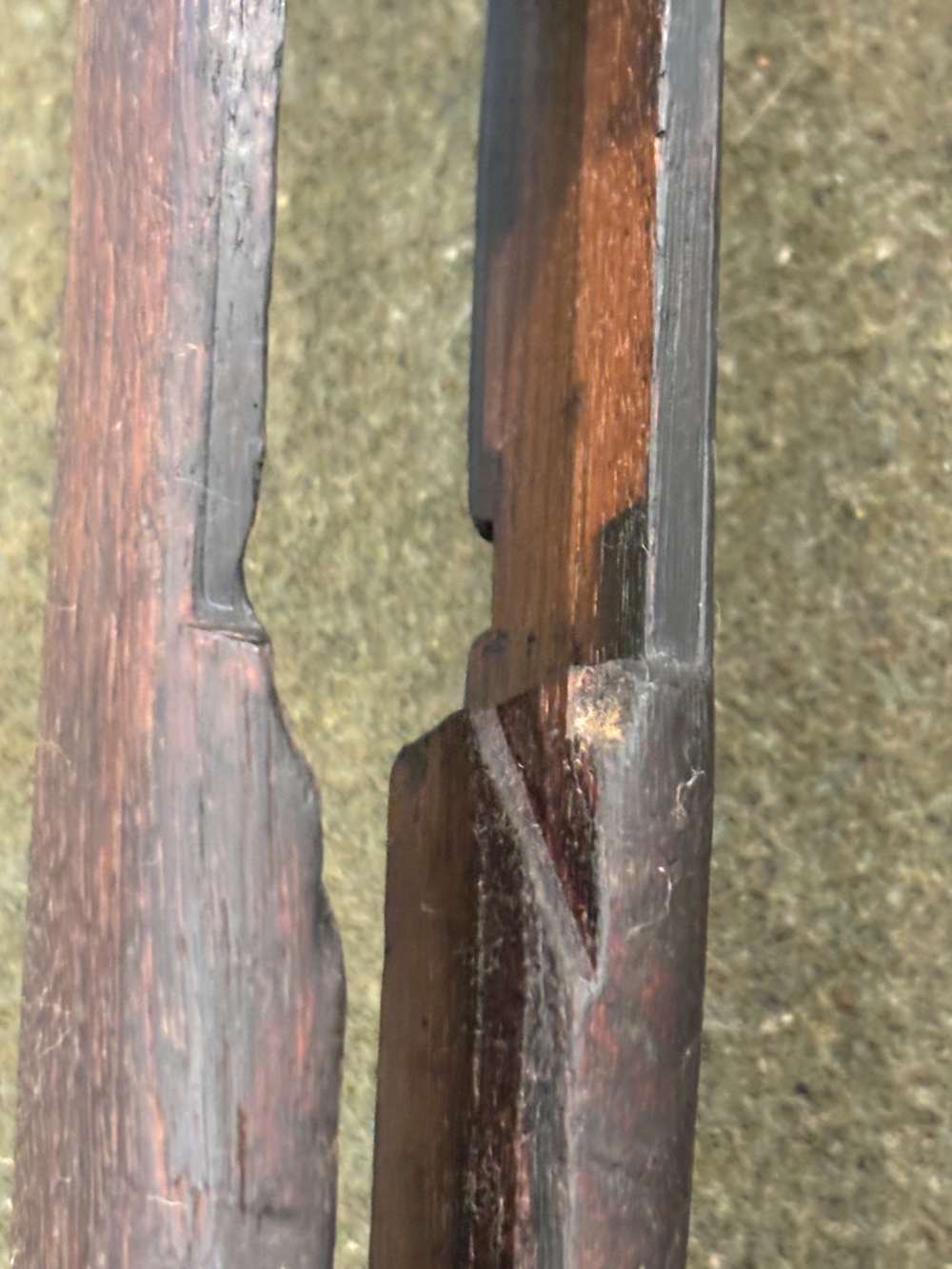 WWII USGI M1 Garand Springfield Armory Stock - Inspection Proof Marks -img-27