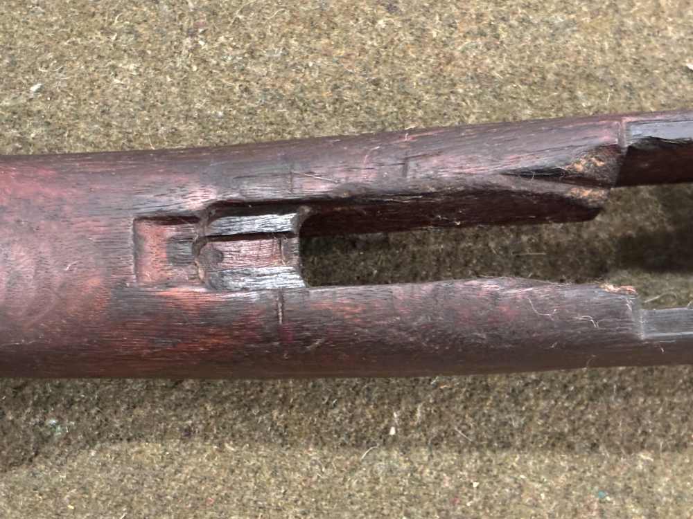 WWII USGI M1 Garand Springfield Armory Stock - Inspection Proof Marks -img-20
