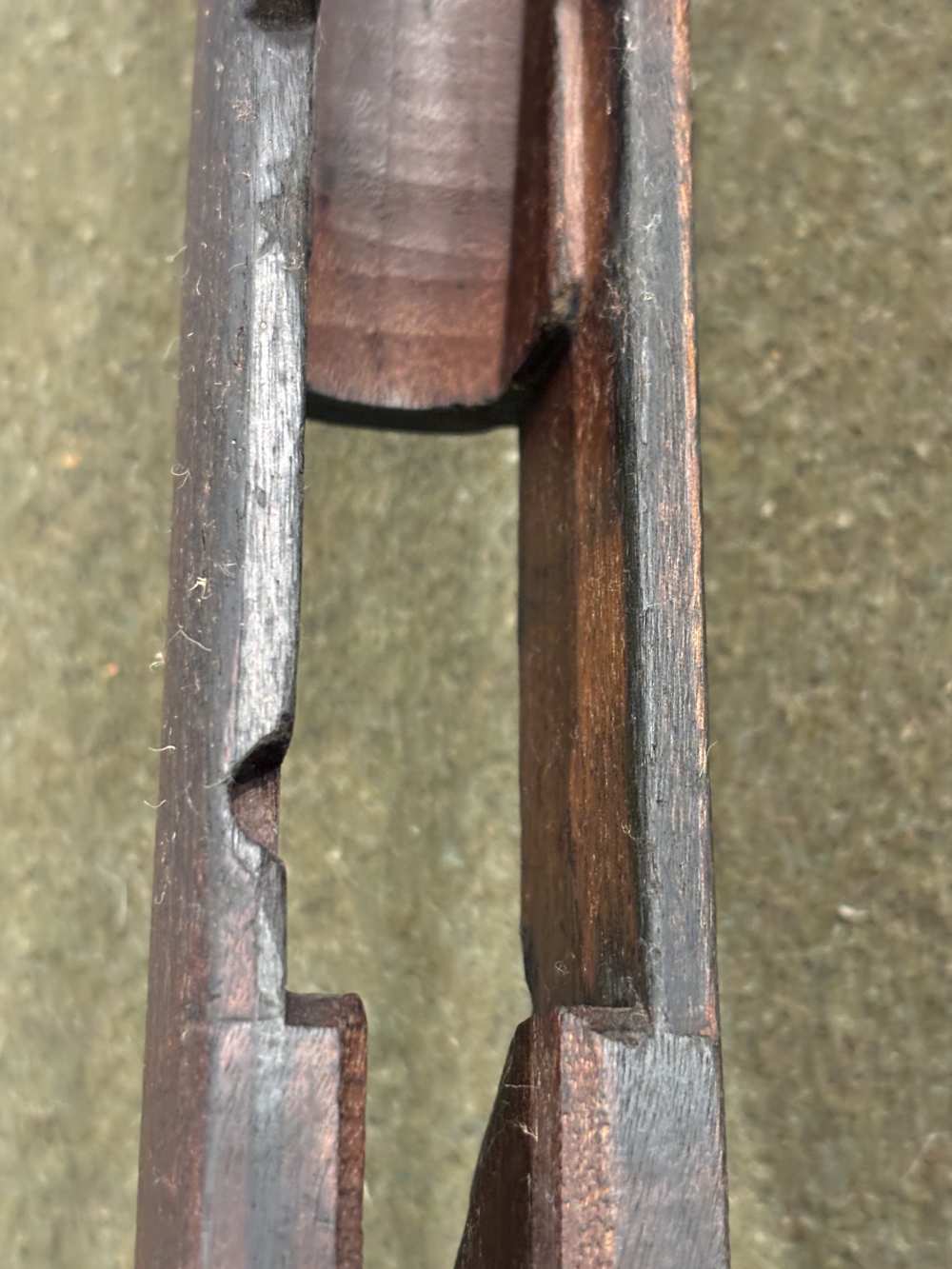 WWII USGI M1 Garand Springfield Armory Stock - Inspection Proof Marks -img-57