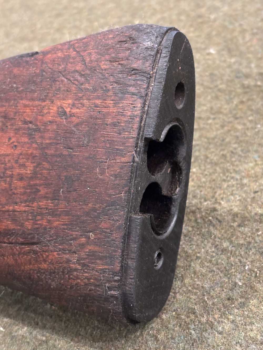 WWII USGI M1 Garand Springfield Armory Stock - Inspection Proof Marks -img-85