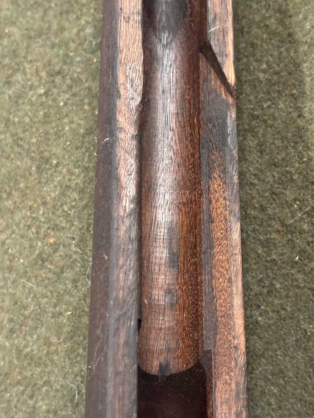 WWII USGI M1 Garand Springfield Armory Stock - Inspection Proof Marks -img-60