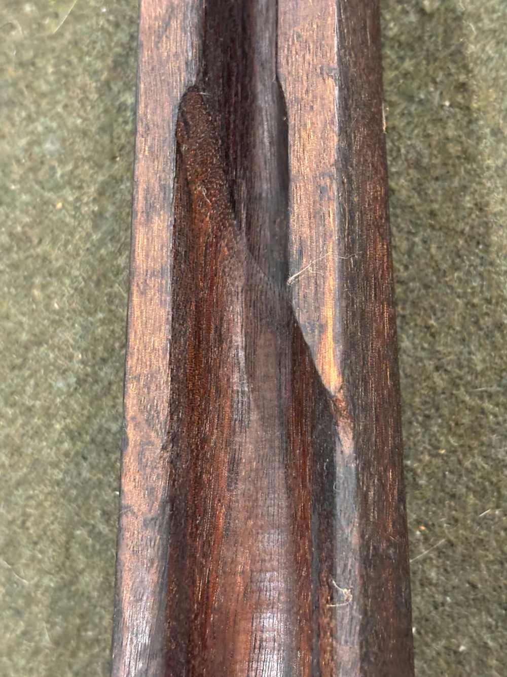 WWII USGI M1 Garand Springfield Armory Stock - Inspection Proof Marks -img-65