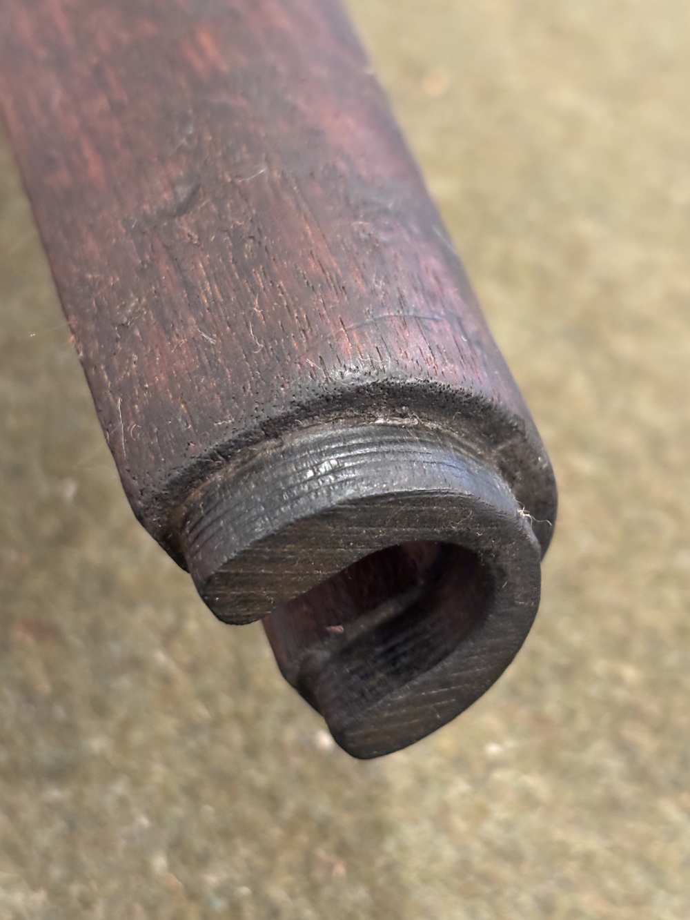 WWII USGI M1 Garand Springfield Armory Stock - Inspection Proof Marks -img-77