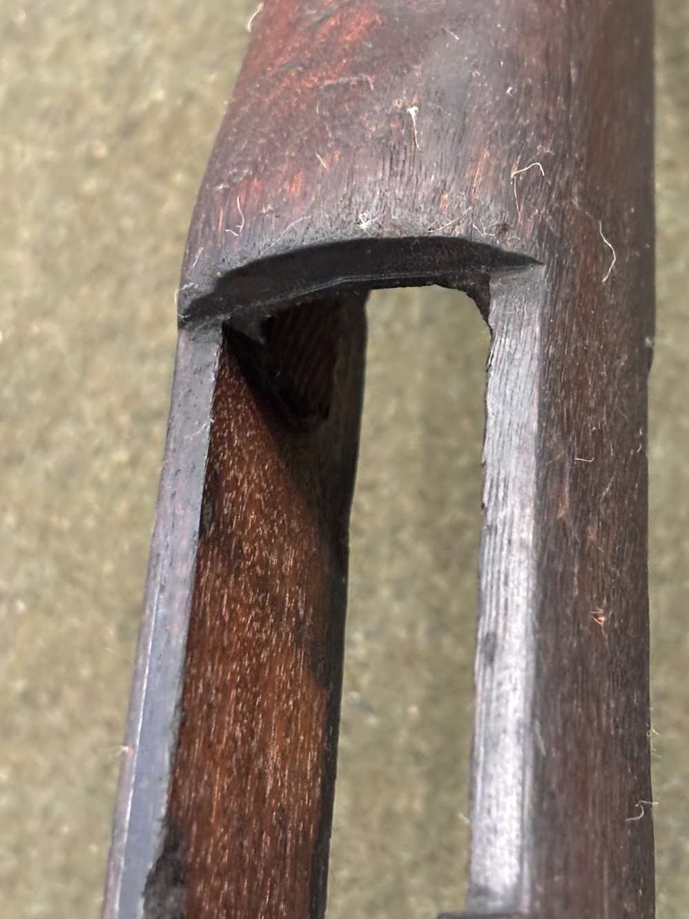 WWII USGI M1 Garand Springfield Armory Stock - Inspection Proof Marks -img-29